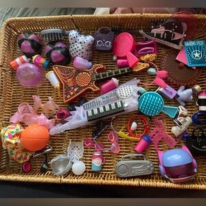 LOL Surprise Accessories for large and small dolls. Approx 4 pounds, GUC